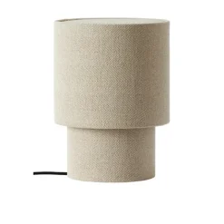 Bordslampa Qvist Modern Round, 115 Beige, 32cm