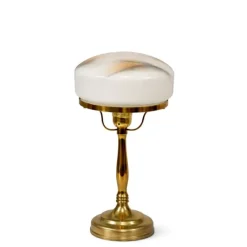 Bordslampa strindberg artdeco/mässing 35 cm