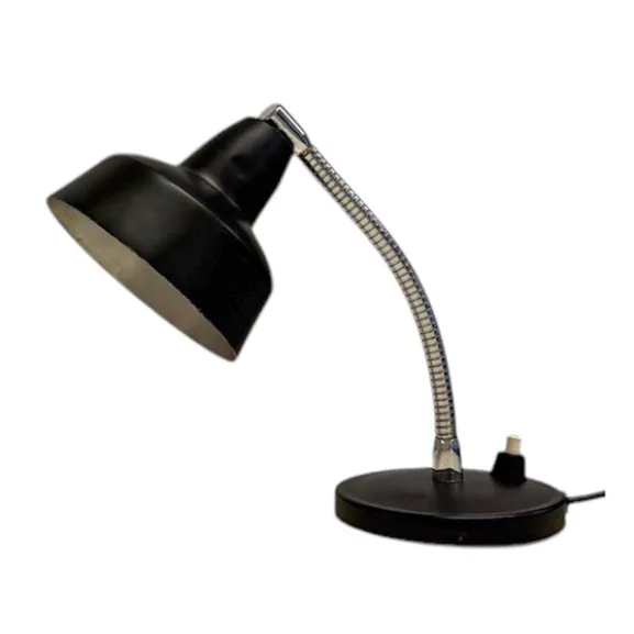 Bordslampa Svart Metall , 24 cm