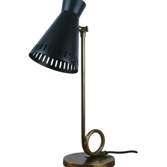 Bordslampa Svart/Antik