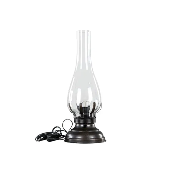 Bordslampa/Light El Antik Brun