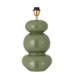 Bordslampfot Becca H39 metall djungelgrön