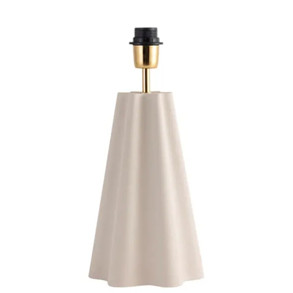 Bordslampfot Millie H36 metall sand