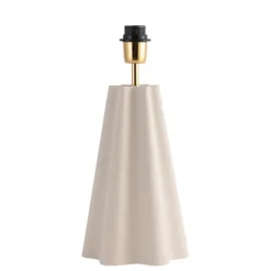 Bordslampfot Millie H36 metall sand
