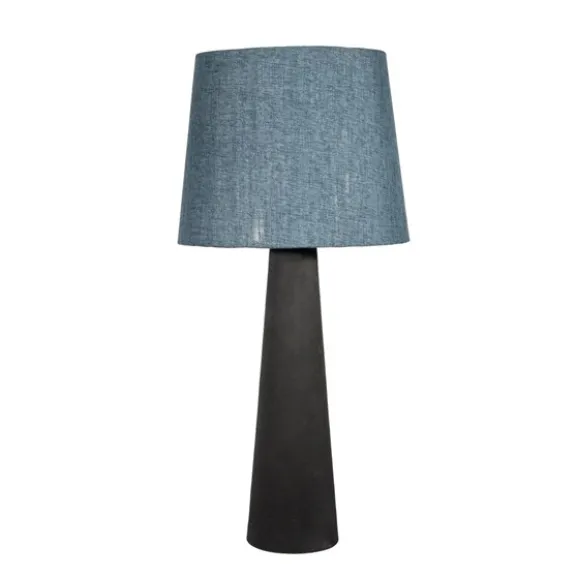 Bordslampskärm Alice D27 oval Sambu Blå