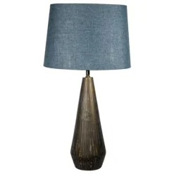 Bordslampskärm Alice D35 oval Sambu Blå