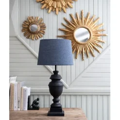 Bordslampskärm Alice D35 oval Sambu Blå