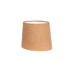 Bordslampskärm Alice D27 oval Grain korall