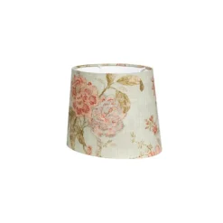Bordslampskärm Alice D27 oval Flower grön