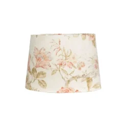 Bordslampskärm Alice D35 oval Flower beige