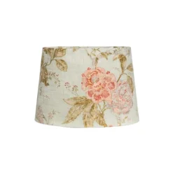 Bordslampskärm Alice D35 oval Flower grön