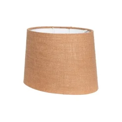Bordslampskärm Alice D35 oval Grain korall