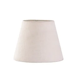 Bordslampskärm Karin D27 linne grov off-white