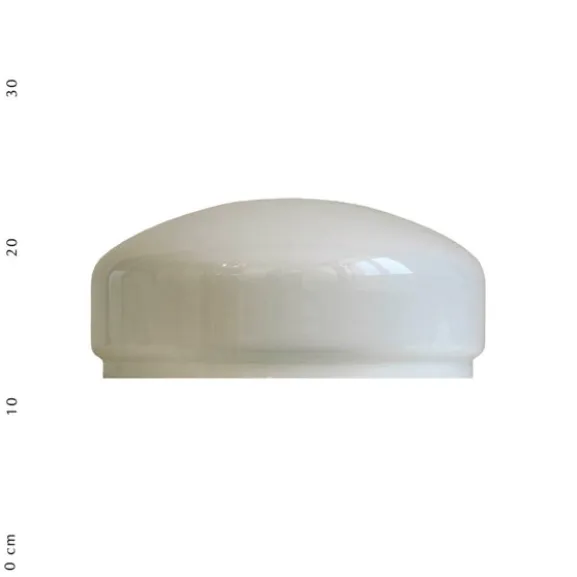 Bordsskärm låg 235, vit