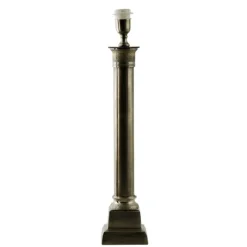 Boscolo Lampfot Hög Antik silver 13cm