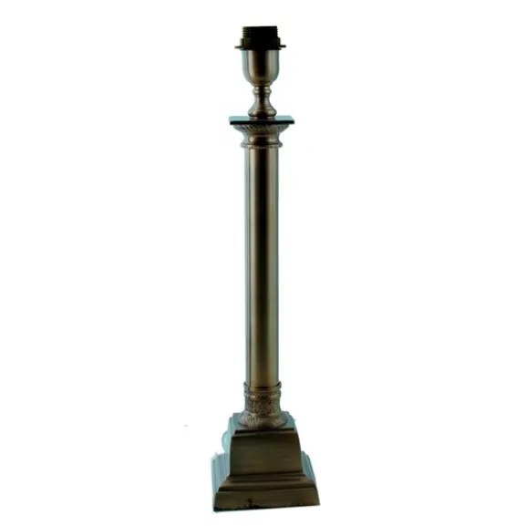 Boscolo Lampfot Låg Antik silver 12cm