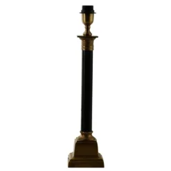 Boscolo Lampfot Låg Svart/oxid 12cm