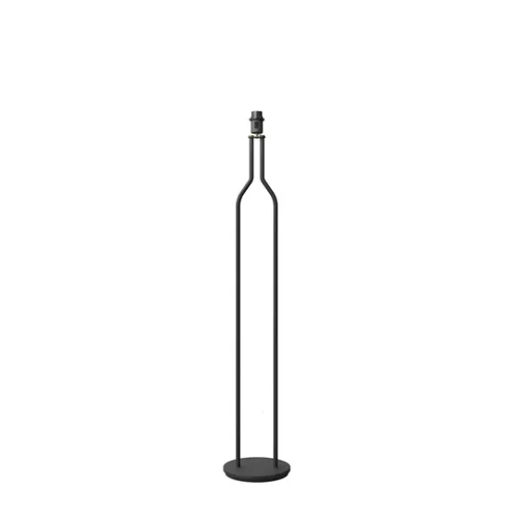 Bottle golvlampa svart struktur