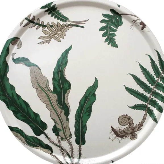 Bricka, Ferns Grön Ø38cm