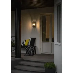 Brindisi vägglykta, svart