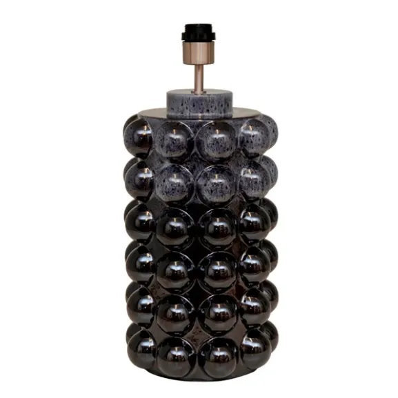Bubbels Lampfot L Blue stone 23cm