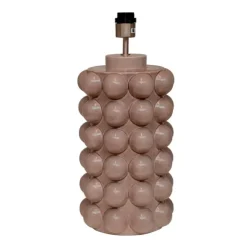 Bubbels Lampfot L Broken mud grey 23cm