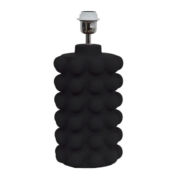 Bubbels Lampfot M Black matted 18cm