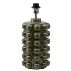 Bubbels Lampfot Olivegreen 18cm