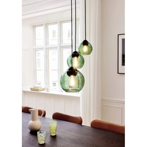 BUBBLES Taklampa mini Ø 14cm G9 - Green