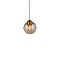 BUBBLES Taklampa mini Ø 14cm G9 - Amber