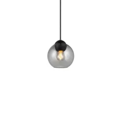 BUBBLES Taklampa mini Ø 14cm G9 - Smoke
