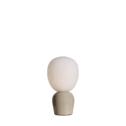 Buddy bordslampa Greige/opal glass