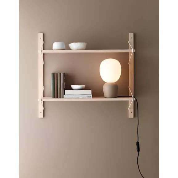 Buddy bordslampa, sandstruktur/opal