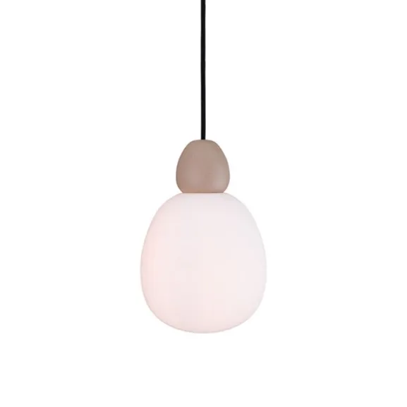 Buddy pendel sand struktur/opal glass