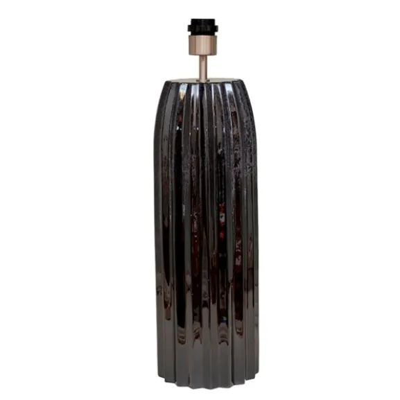 Bullet Lampfot Blue stone 16cm
