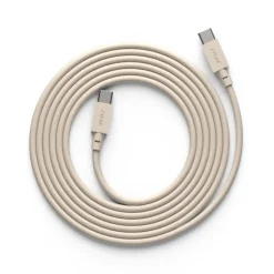 Cable 1 USB-C to USB-C, Beige 2m