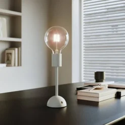 Cabless02 bärbar och uppladdningsbar lampa Vit