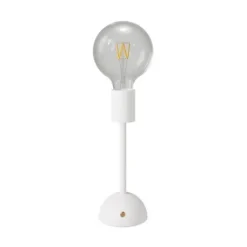 Cabless02 bärbar och uppladdningsbar lampa Vit