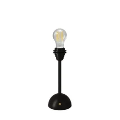 Cabless12 bärbar och uppladdningsbar lampa svart