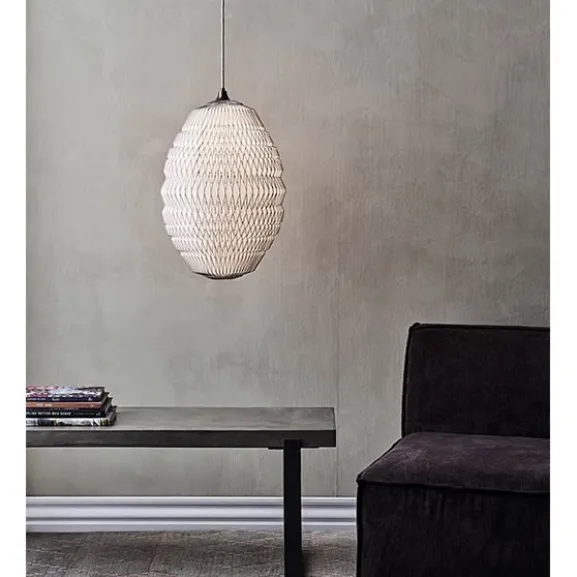 Caleo 2 Medium taklampa, vit/brons 35cm