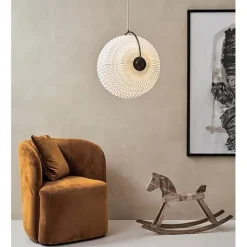 Caleo original taklampa, vit/brons 58cm