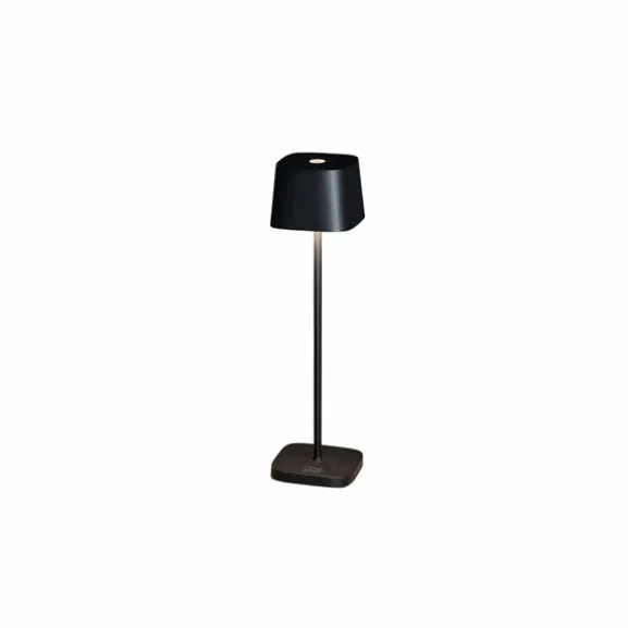 Capri Mini bordslampa svart fyrkantig
