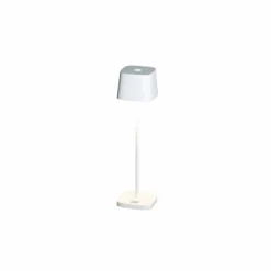 Capri Mini bordslampa vit fyrkantig