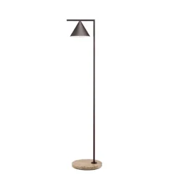 Captain Flint golvlampa, mörkbrun 153,7cm