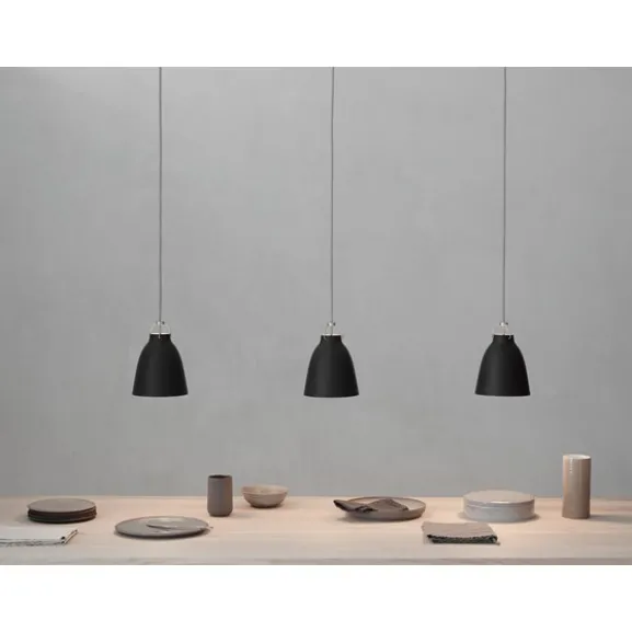 Caravaggio P1 taklampa, mattsvart 16,5cm