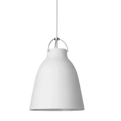 Caravaggio P2 taklampa, mattvit 25,8cm