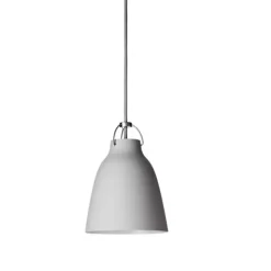 Caravaggio P1 taklampa, matt ljusgrå 16,5cm