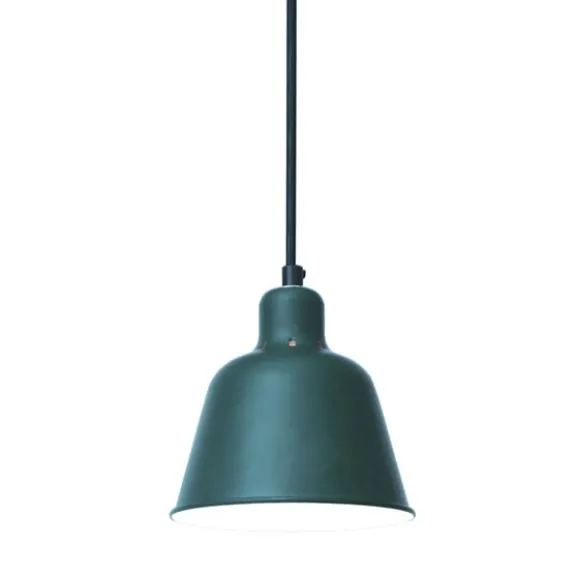 CARPENTER Taklampa Ø15, Dyb Grön