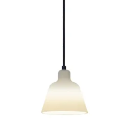 CARPENTER Taklampa Ø15, Opal glas