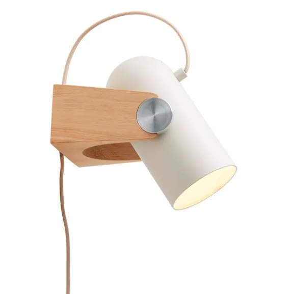 Carronade bord/vägglampa, sand 16cm